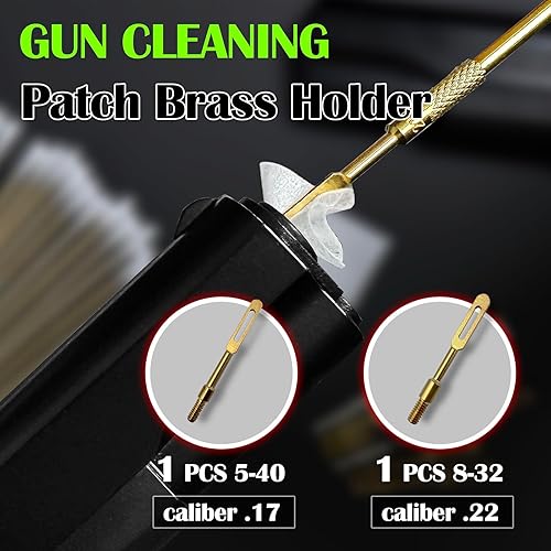 Miniatura 4 de Kits de limpieza de pistola calibre 177 de 22 para pellets de 0.22 pistolas de airsoft, pistola de 4.50.217 in, varilla de limpieza de rifle,