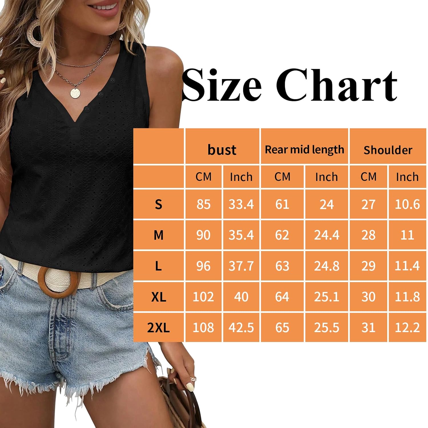 Blusa feminina com gola V e manga – túnica casual de ajuste solto com detalhes bordados, camisa elegante elegante para mulheres, Preto, M em promoção! Veja a oferta e mais achadinhos de Blusas 6 Hoje é o melhor dia para comprar Blusa feminina com gola V e manga – túnica casual de ajuste solto com detalhes bordados, camisa elegante elegante para mulheres, Preto, M com aquele preço maroto! Promoção! Aproveite a oferta! 6