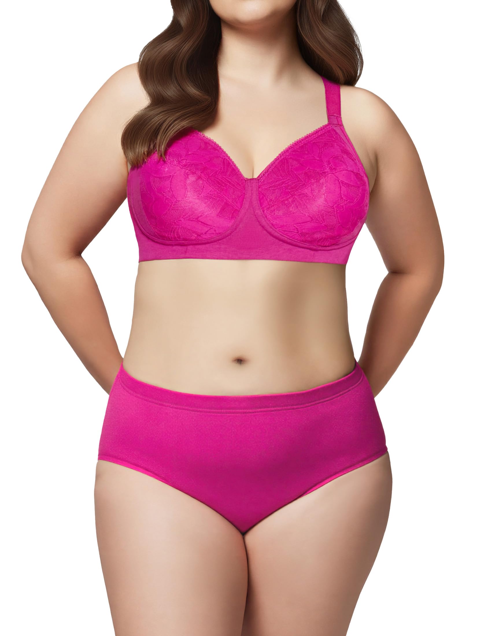Bamboo Cotton IP26, Women's Lace Back Boyshorts - 3X Softer, 4X More Absorbent, Antimicrobial, Mid Rise, Full Back Coverage-image-45