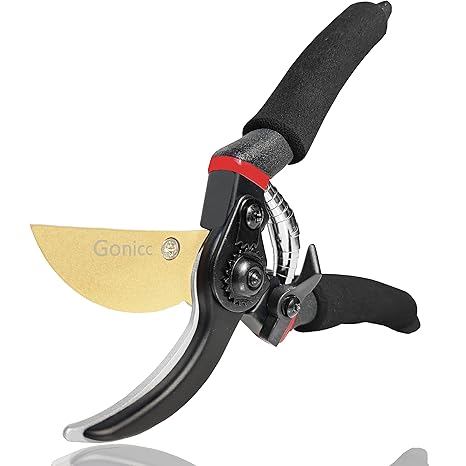 gonicc 8" Hand Pruners, Garden Clippers