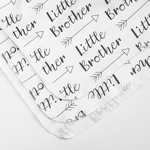 Miniatura 5 de TANOFAR Manta de recepción para recién nacido, juego de diadema de flores moradas, manta elástica para bebé, manta grande para dormir