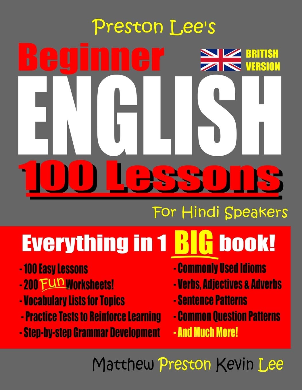 Preston Lee's Beginner English 100 Lessons For Hindi Speakers (British) (Preston Lee's English For Hindi Speakers (British Version))