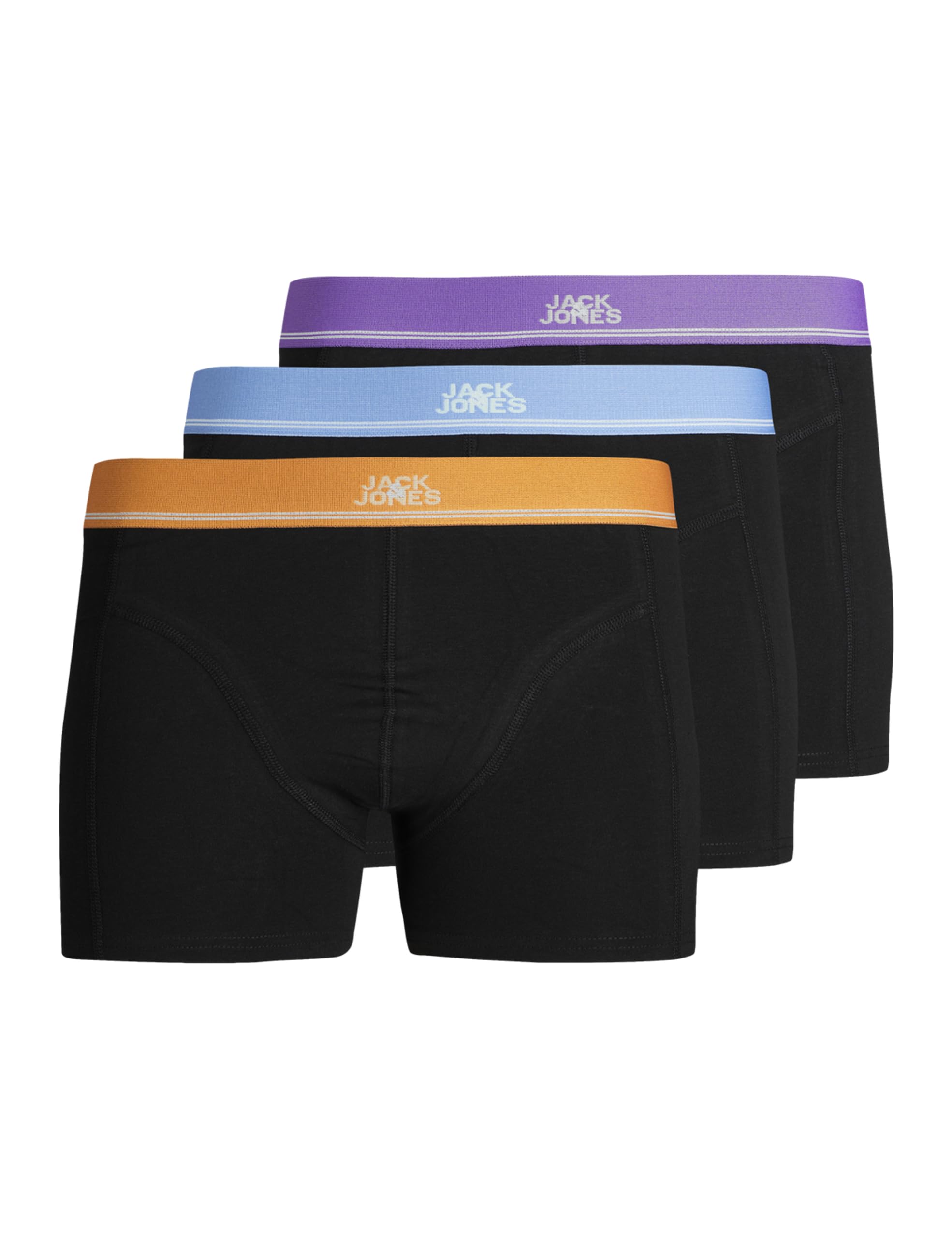 JACK & JONES Jackonga Solid Trunks 3 Pack