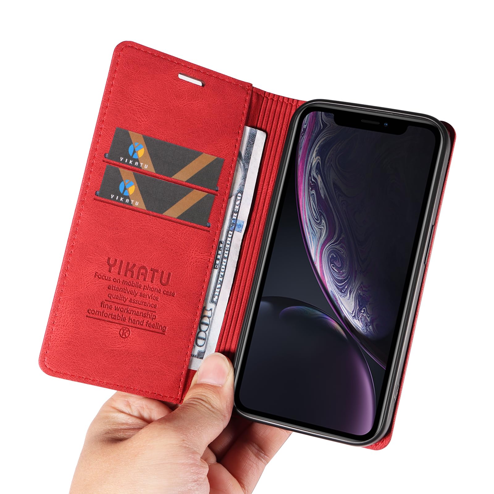 Cover Portafoglio per Honor 9 lite Cover a Libro,Pelle PU Slot