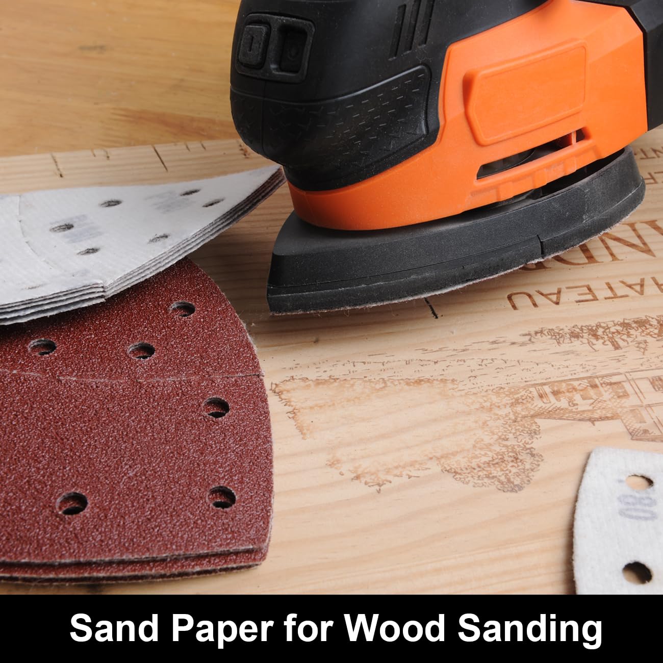 Skil Sander Sandpaper Set - 120 Sheets -5