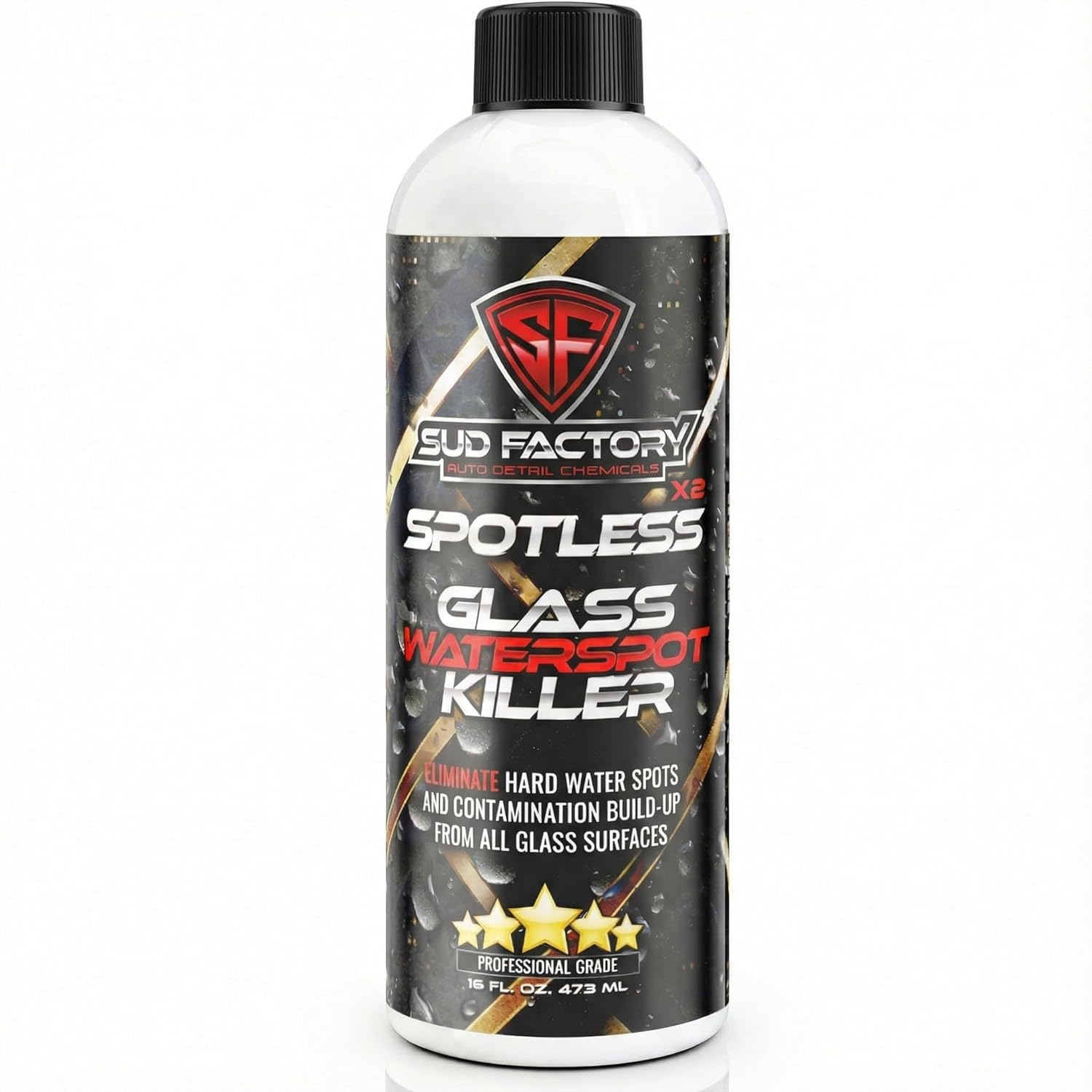 Sud Factory Spotless X2 Hard Water Spot Remover for Glass