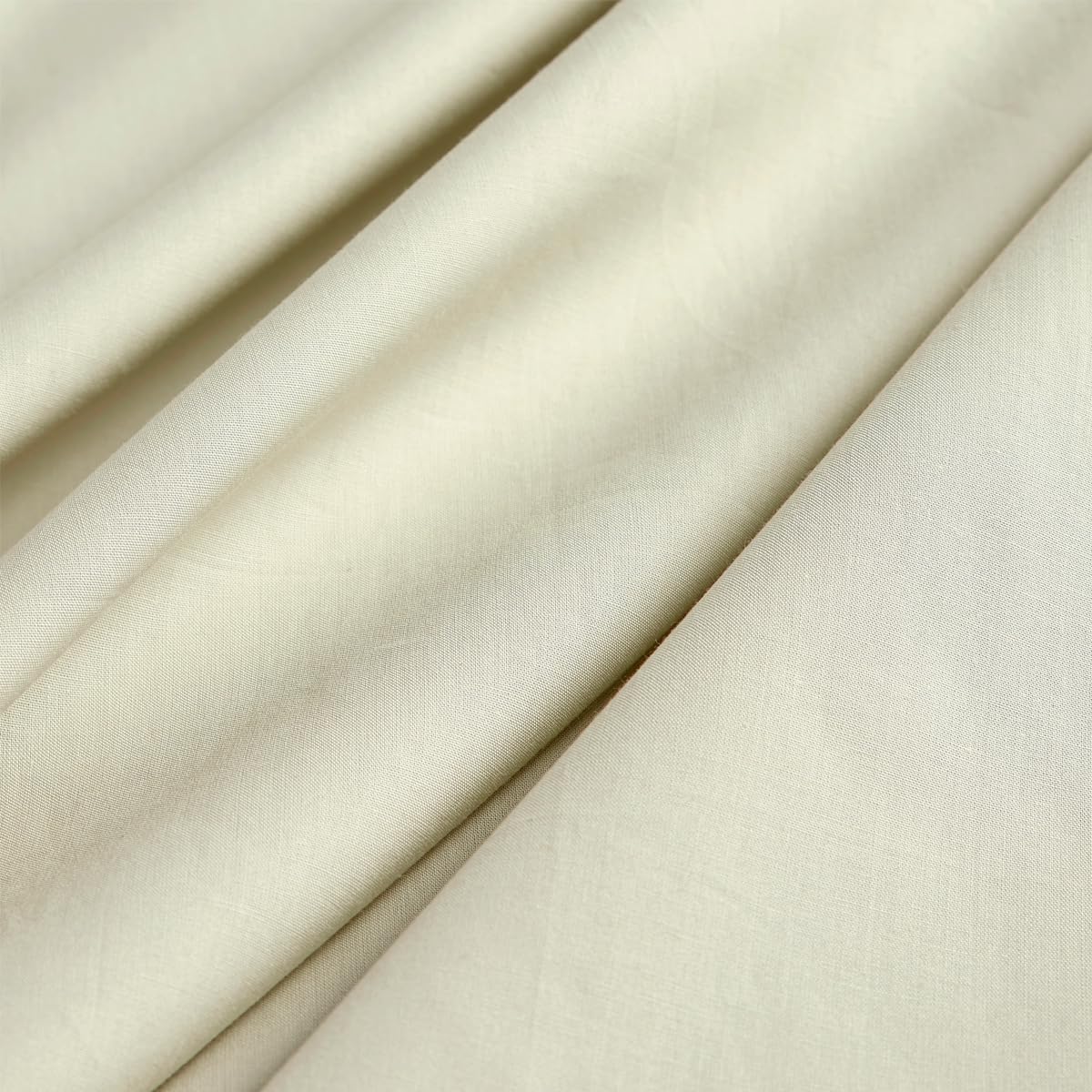 Christy 200TC Organic Single Fitted Sheet | Hazelnut Beige | 100% Certified Organic Cotton Bedding | Super Soft and Smooth Bed Linen