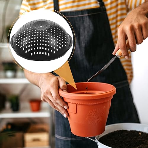 Miniatura 4 de Angoily Accesorio para maceta, 50 unidades, espaciador, malla de plástico, red inferior de maceta