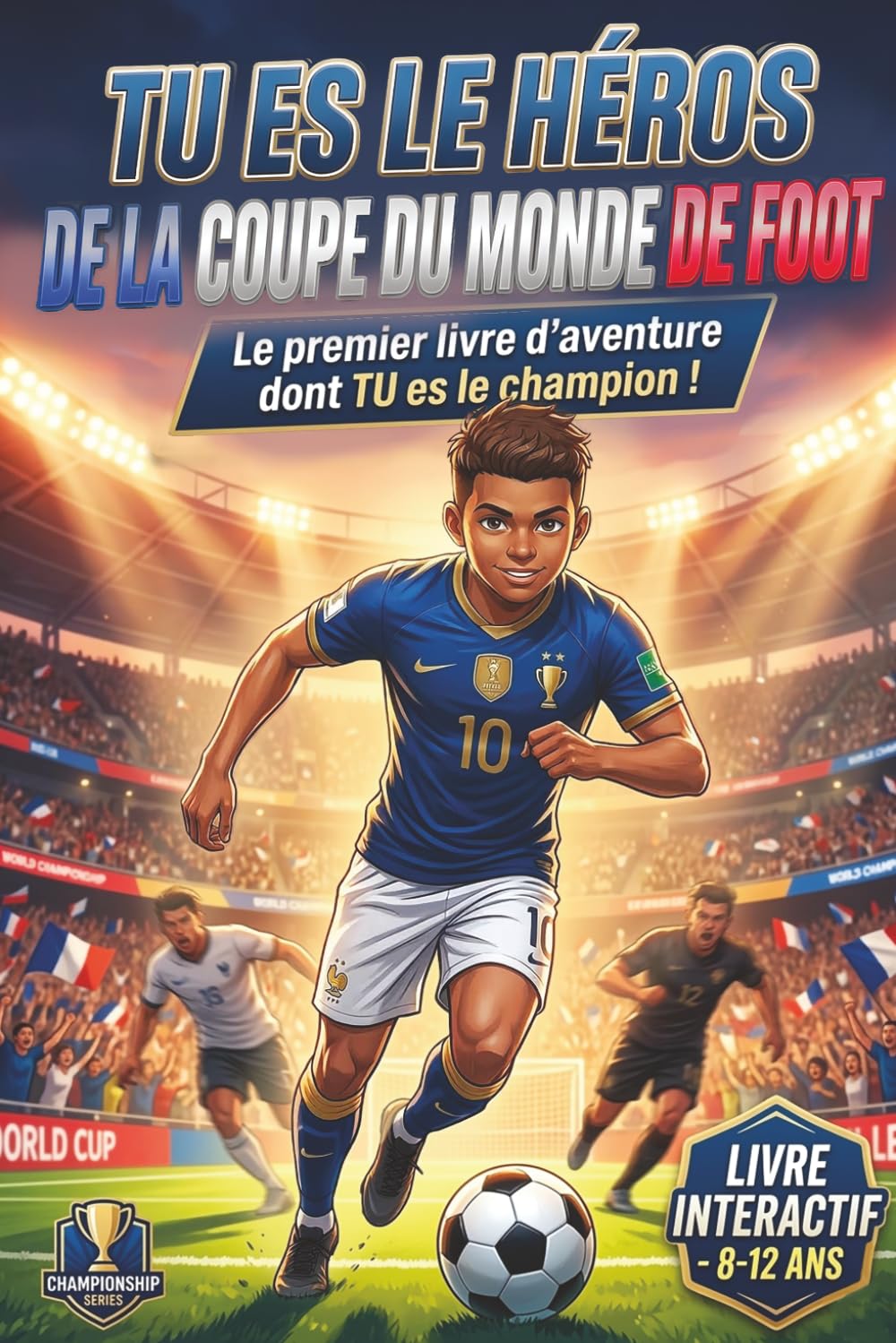 Tu es le héros de la Coupe du Monde de foot: Le premier livre d'aventure dont tu es le champion - Une histoire inspirante de football pour enfant 8-12 ans