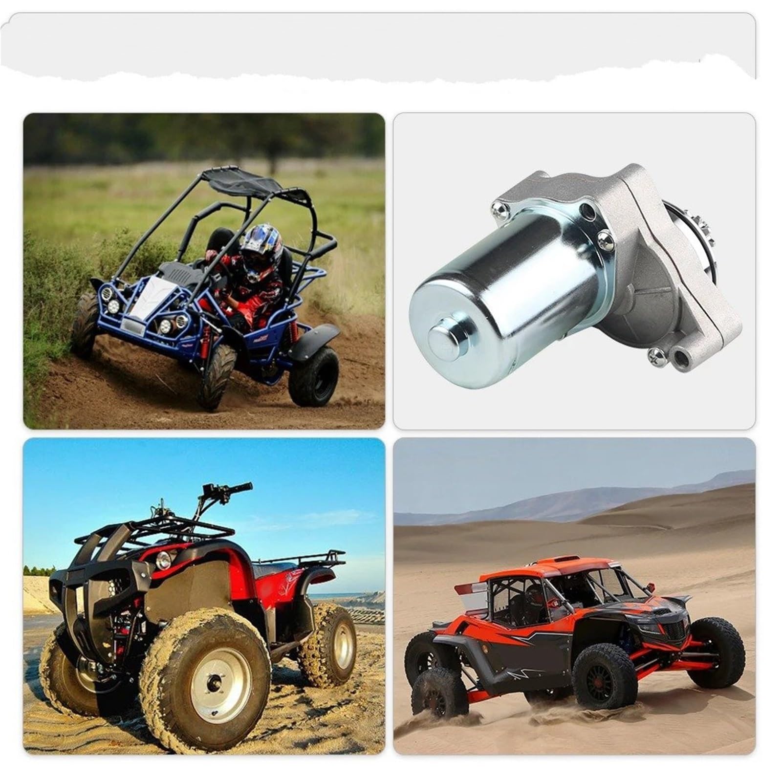 Motorino avviamento Per Tao Tao 50cc 70cc 90cc 110cc 125cc 4 Ruote ATV 12V Moto Avviamento Motorino Avviamento Elettrico
