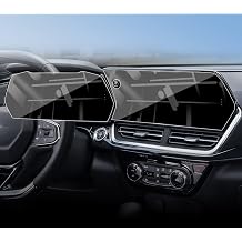 2PCS New for Chevy 2026 Trax LT Nav 11"+8" Dash Touch Screen Protector Tempered Glass HD for 2025 2026 Chevy Trax 2RS/ACTIV LCD Screen Interior Accessories 9H Anti-Scratch & Fingerprint