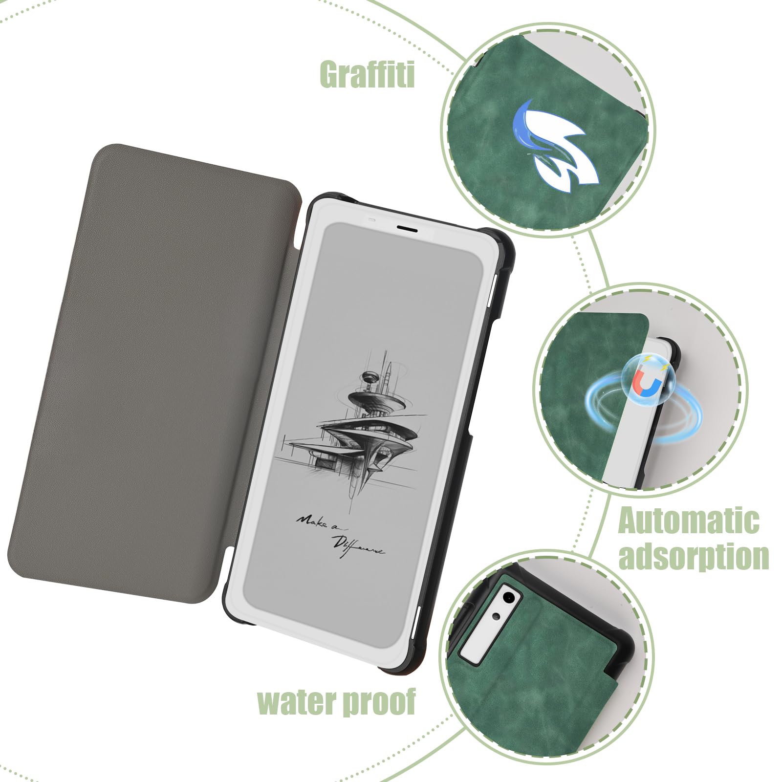 Amazon.com: QIOFEARTH Case for Onyx BOOX Palma 6.13