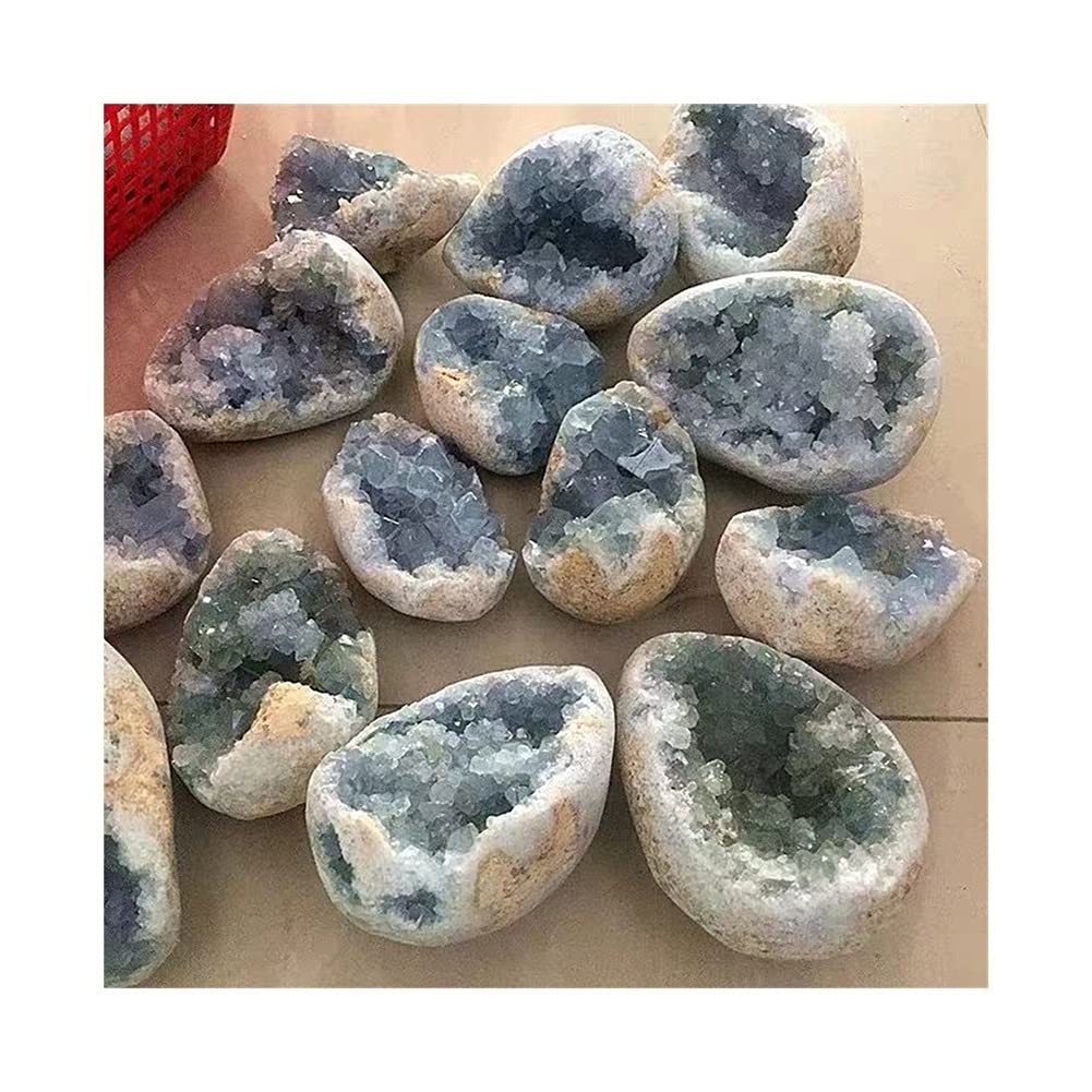 Amazon.co.jp: 天然水晶の原石 マダガスカル天然セレスタイト