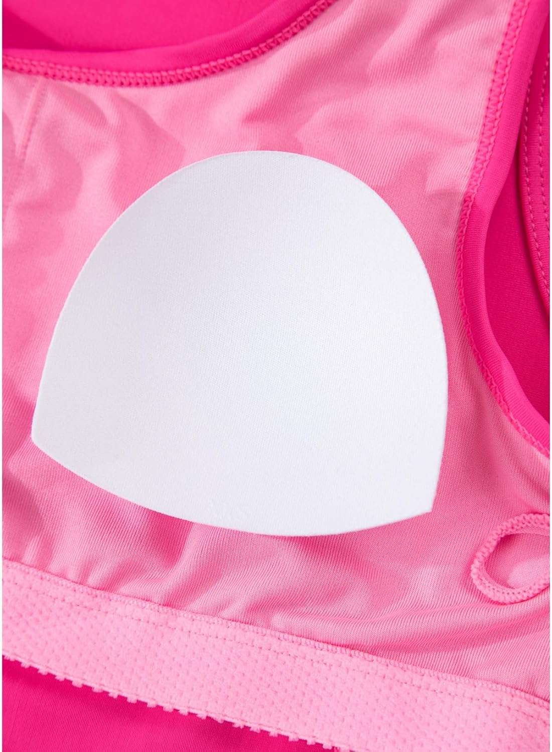 blibean Girls Swimsuits Two Piece Floral Tankini Sets with Chest Pad Size 6-15 Years - Image 7