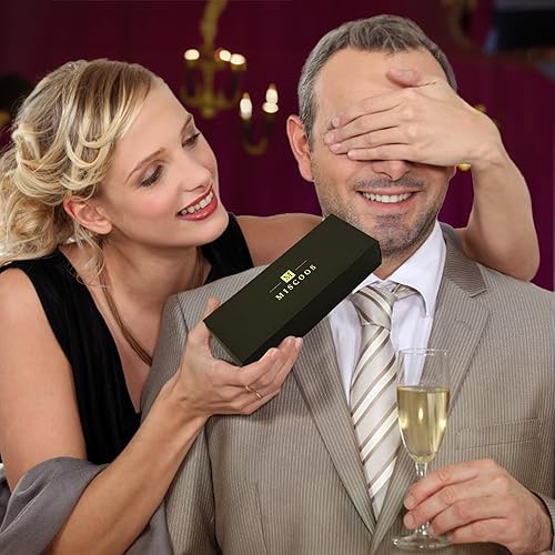 Miniatura 6 de Bolígrafos de lujo de punta redonda de escritura suave Miscoos Nice para hombres y mujeres, juego de bolígrafos de regalo para oficina ejecutiva,