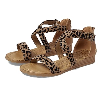 Blowfish Malibu Kids Aida K (Little Kid/Big Kid) Girls Shoes Bee Honey/Sahara Leopard