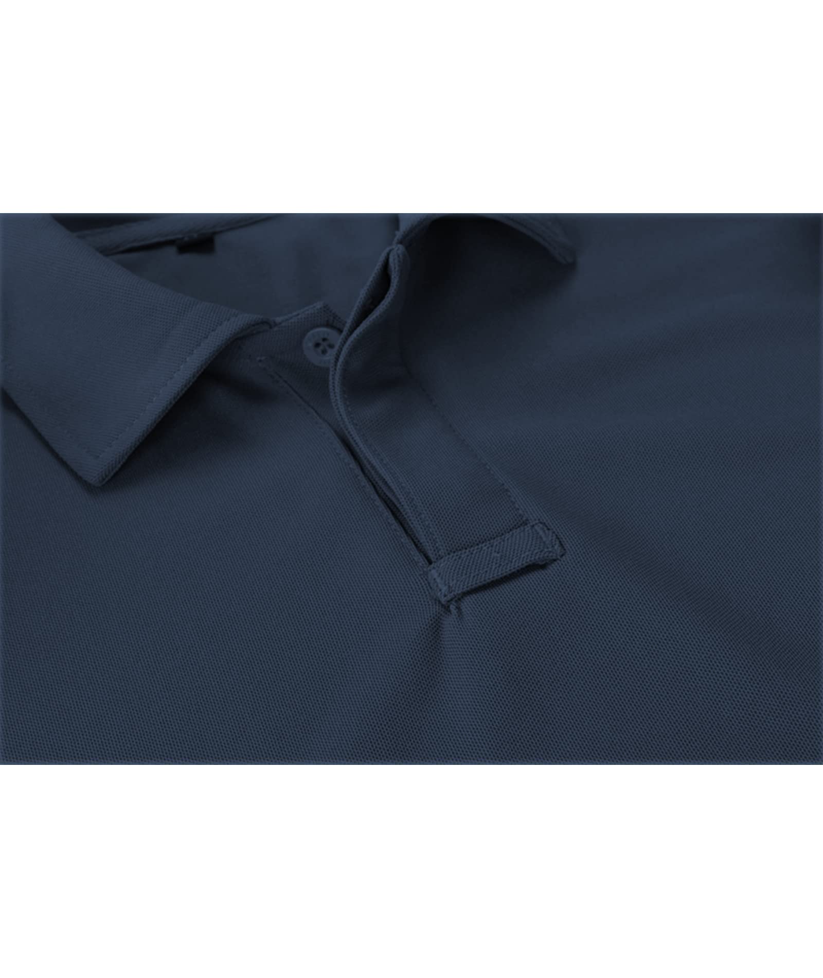 geeksport Polo Shirt Sportiva Uomo Manica Corta 2er Pcak Golf T-Shirt con portaocchiali abbottonatura Leggera Outdoor Estiva