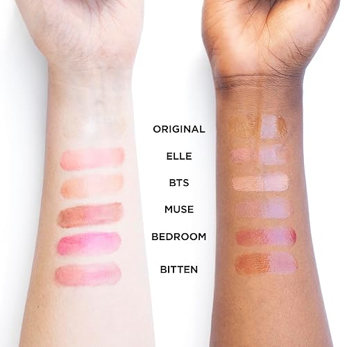 Miniatura 9 de bkr Paris Water Balm - Dormitorio - Tratamiento labial vegano brillante ultrahidratante - Rosa y algas, para botella de agua de vidrio bkr - 0.18oz