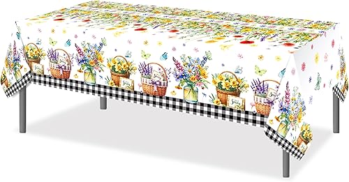 Miniatura 76 de CC HOME 1 pieza de mantel de plástico para fiesta de los 90 de 54 x 87 pulgadas de largo, mantel vintage retro de los 90 de hip hop, tema de 1990