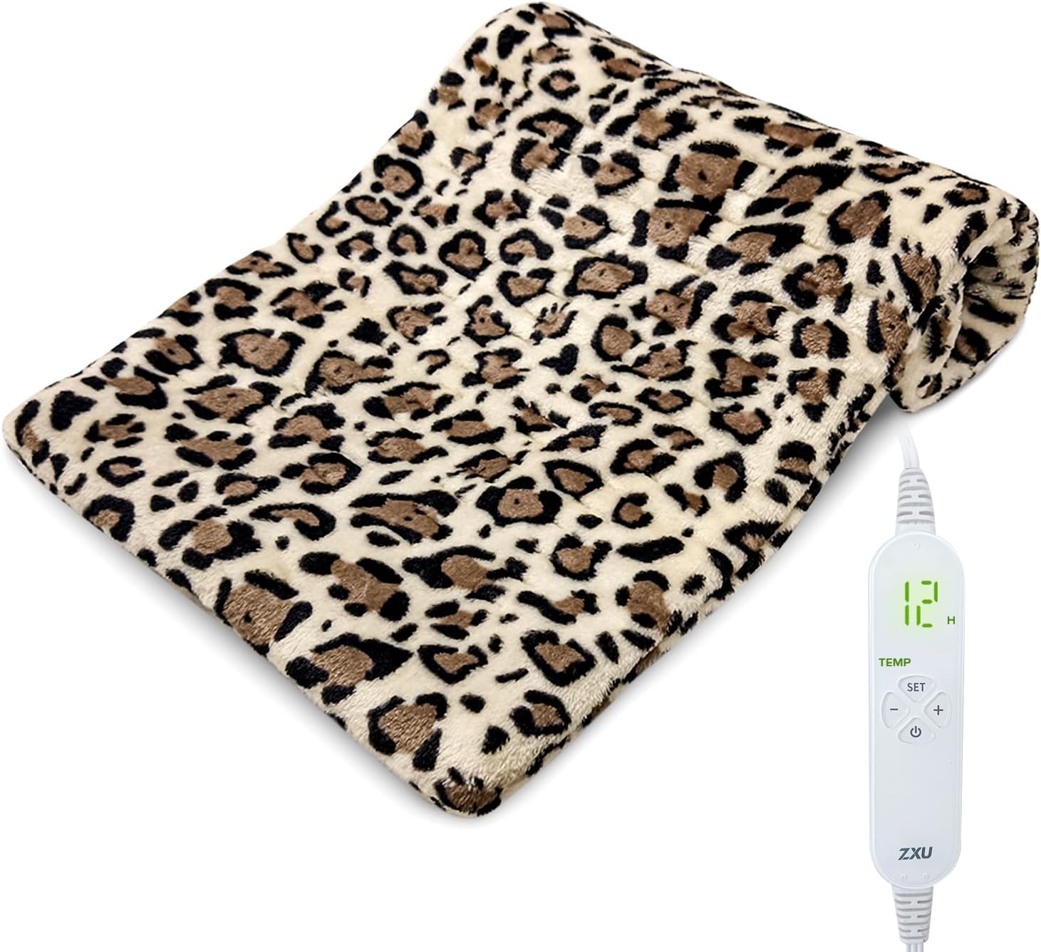 ZXU Heating Pad for Back Pain and Cramps Relief, Ultra Soft