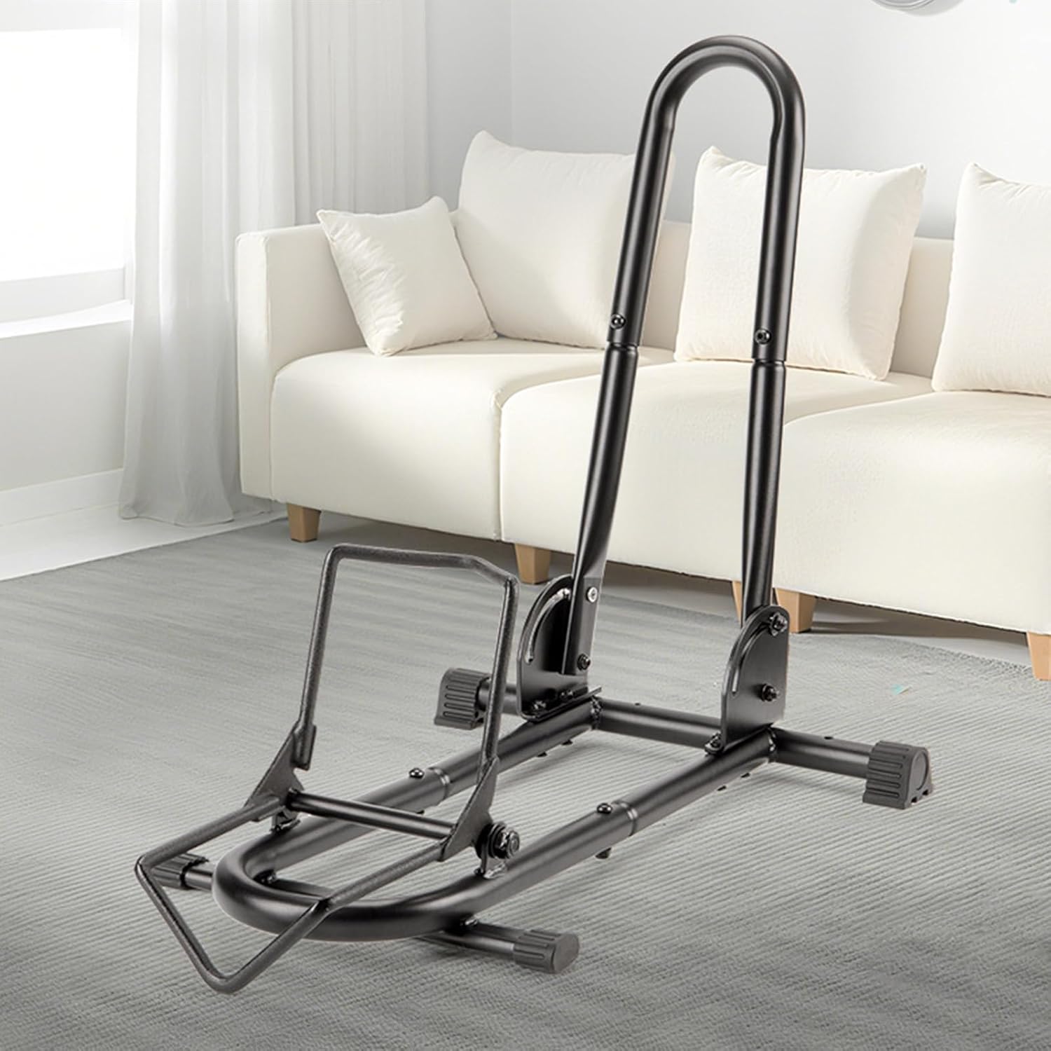 Folding Bike Stand Bicycles Indoor Outdoor Garage Storage Rack Foldable Bicycles Parking Rack Cycling Accessories Foldable Bike Stand