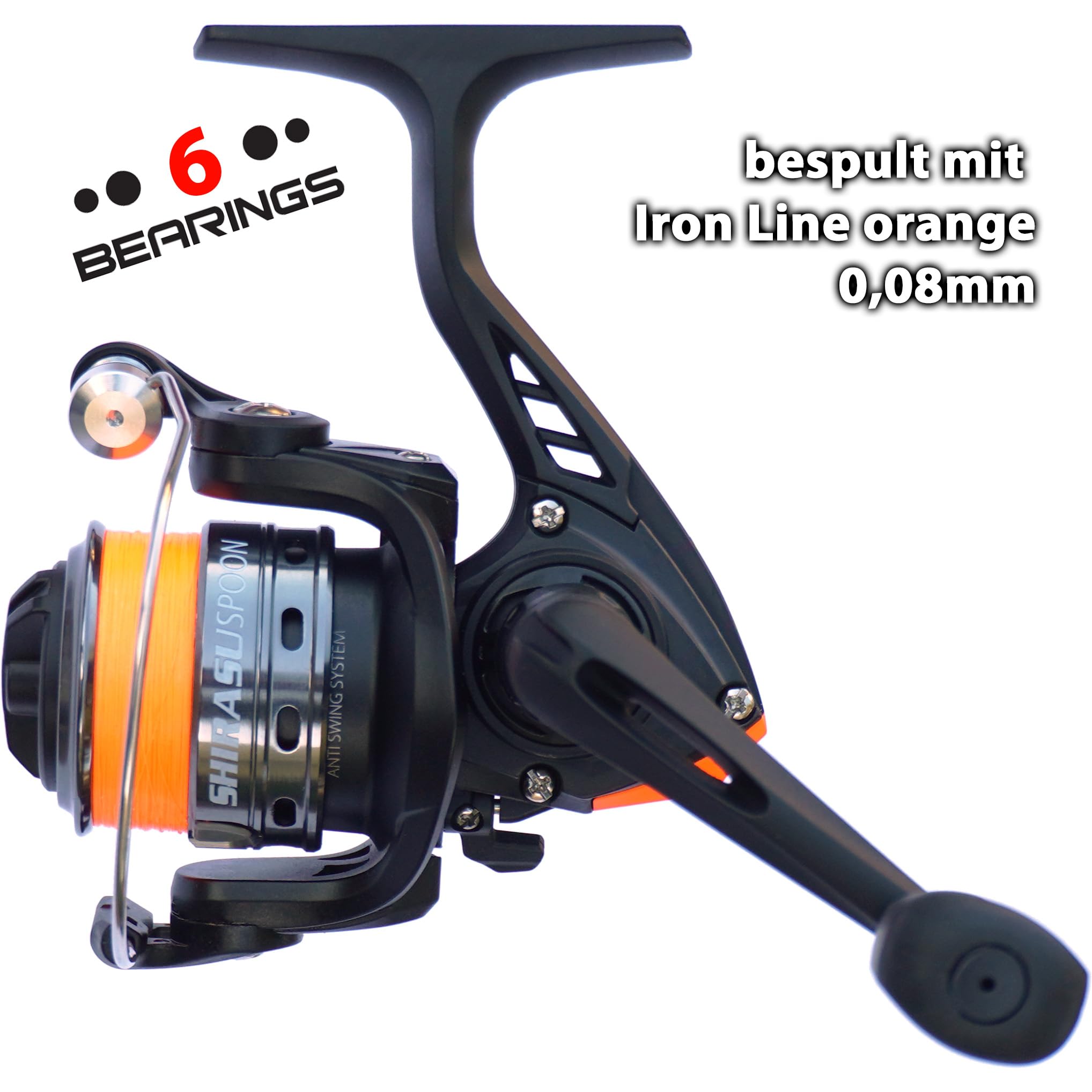 Balzer Shirasu Spoon Combo Rute Rolle Schnur Angelset