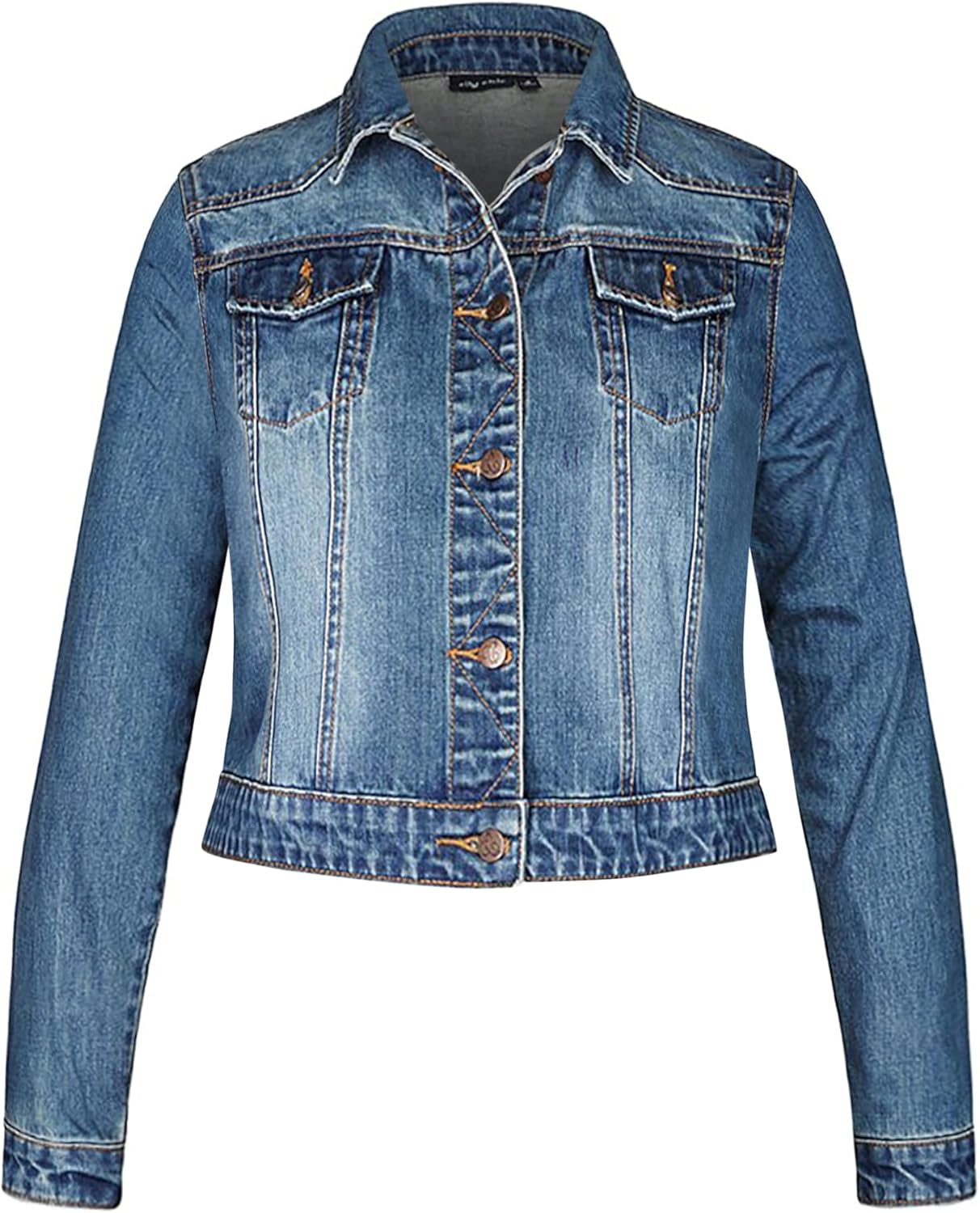 City Chic Plus Size Jacket, Classic Denim Jacket