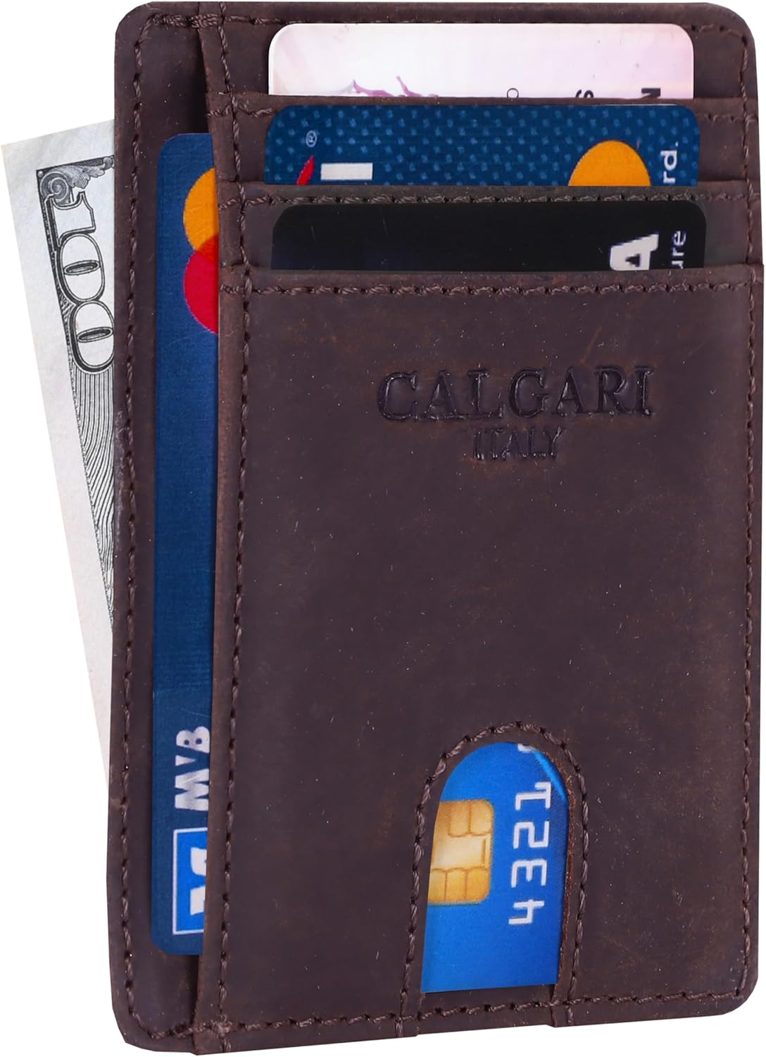 CALGARI® Italian Luxury Leather Minimalist Wallets | For Men and Women - Image 2