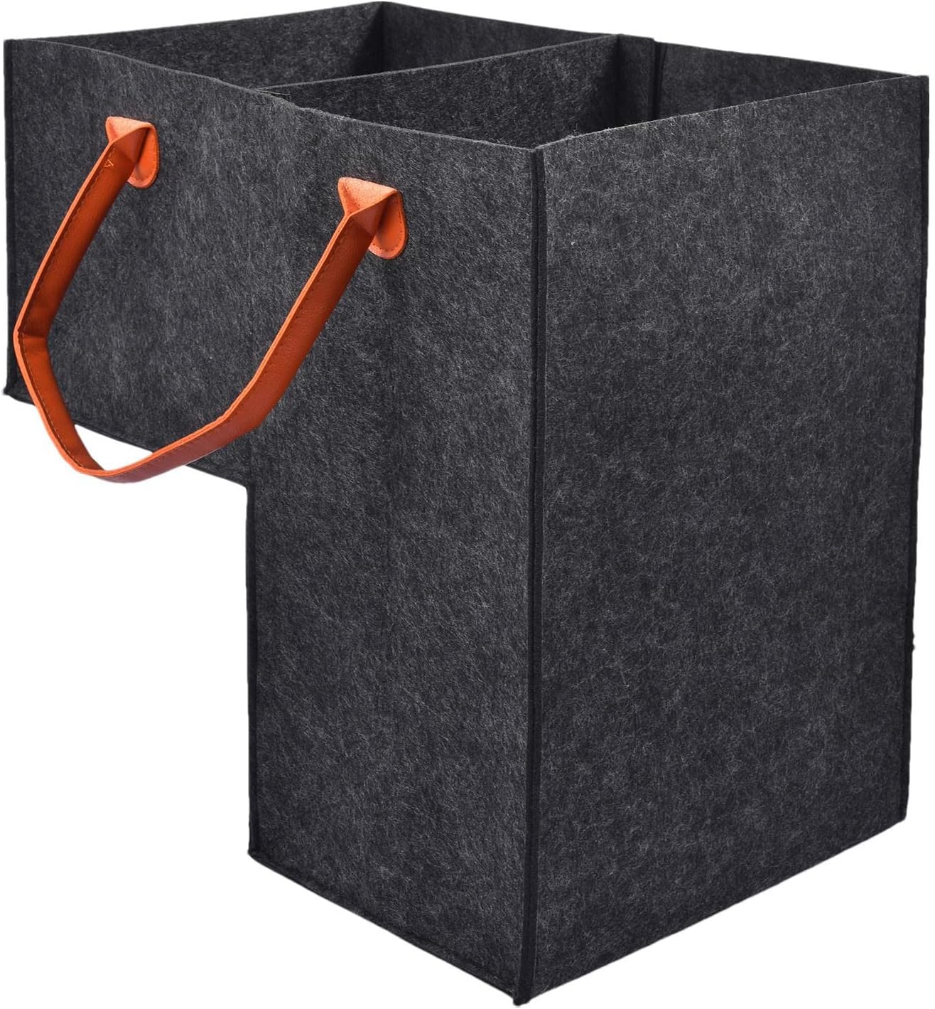 L-förmiger Treppenkorb Mit Griffen - Faltbarer Stufen-Organizer