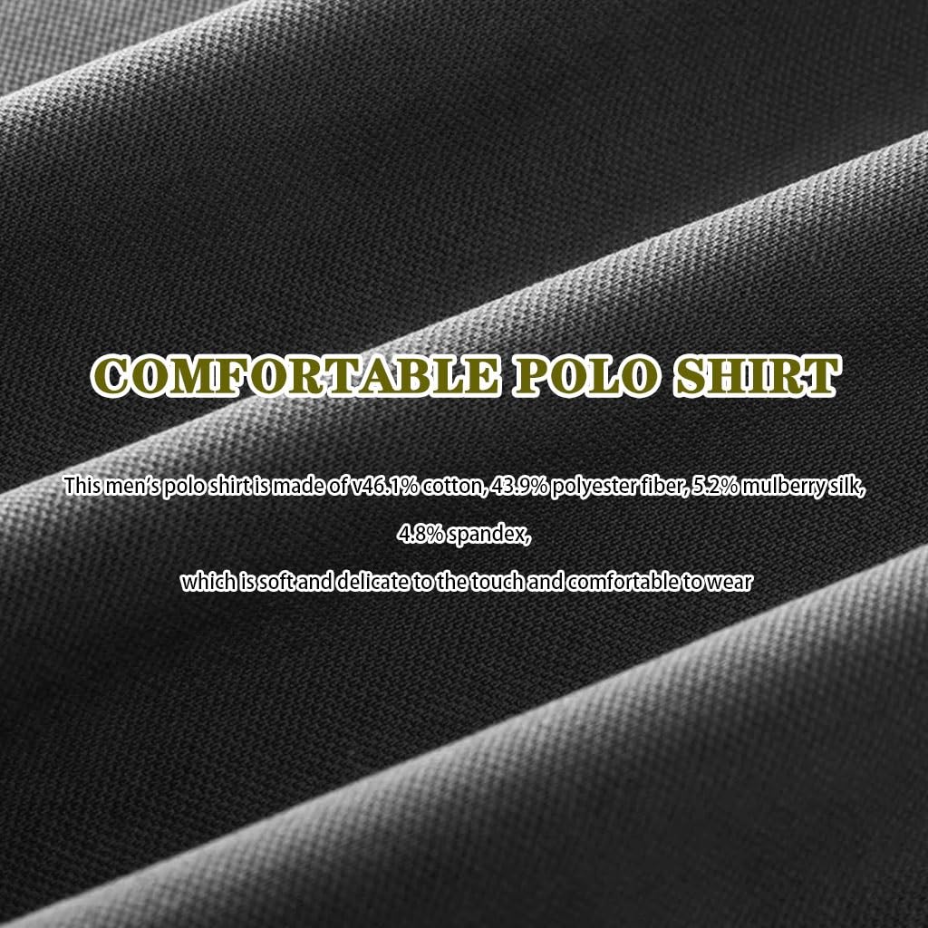 Polo De Color Sólido con Cuello para Hombre, Camiseta Deportiva Fresca Y Transpirable, para Golf Y Tenis