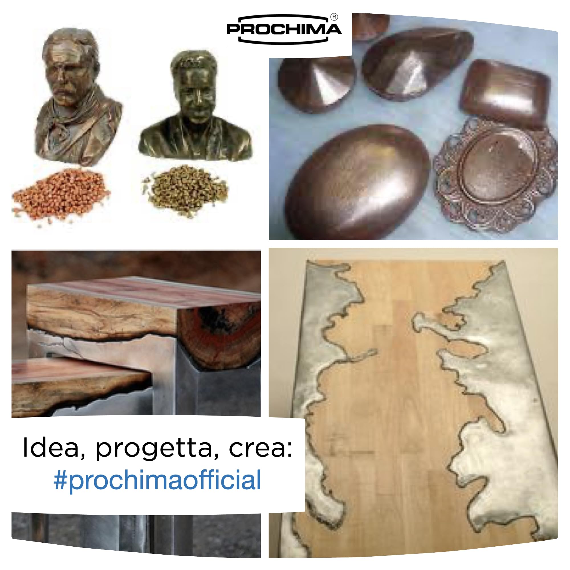 Metalfluid Metallo Bianco 1kg - Agglomerato Per Colata A Freddo In Stampi Siliconica - Foto 3