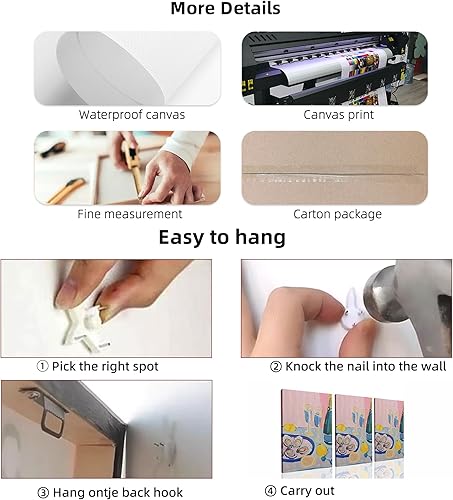 Miniatura 6 de UCRAASDEB Arte de pared de melocotón blanco y negro enmarcado, retro, divertido, para ducha, karaoke, boleto de invitado, decoración de pared para