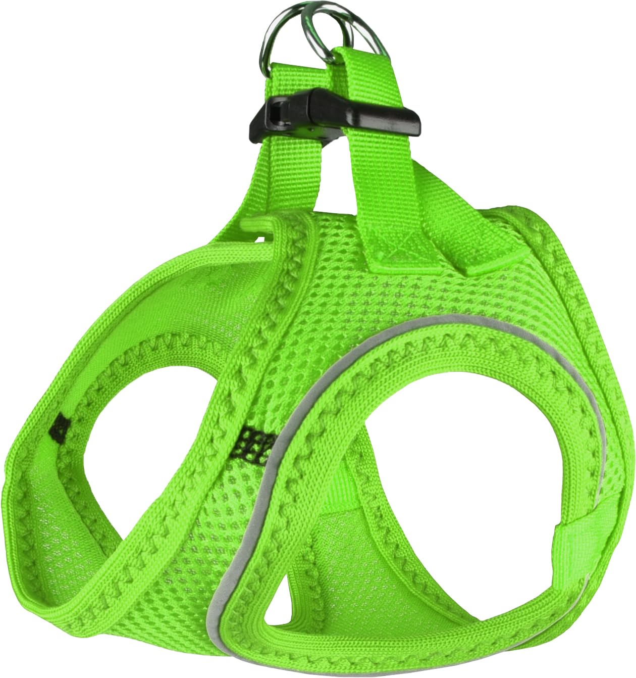 Flamingo Dog Harness Step&Go Bento Green S 30-35cm 37-40cm