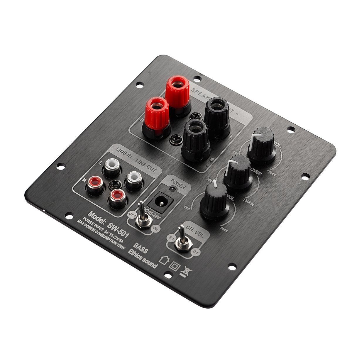 Nobsound Audio TPA3118 Subwoofer digitale a 2.1 canali, con amplificatore per bassi integrato