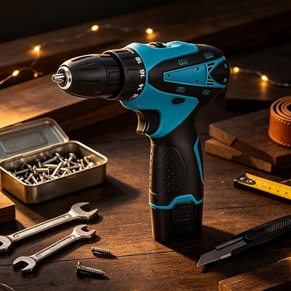 AOYEBO Cordless Electric Screwdriver Drill Set, Rechargeable Lithium
