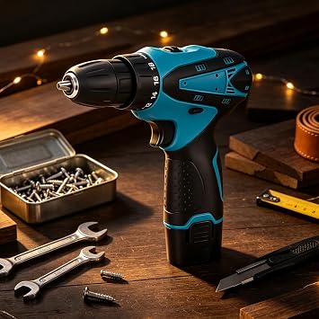 AOYEBO Cordless Electric Screwdriver Drill Set, Rechargeable Lithium