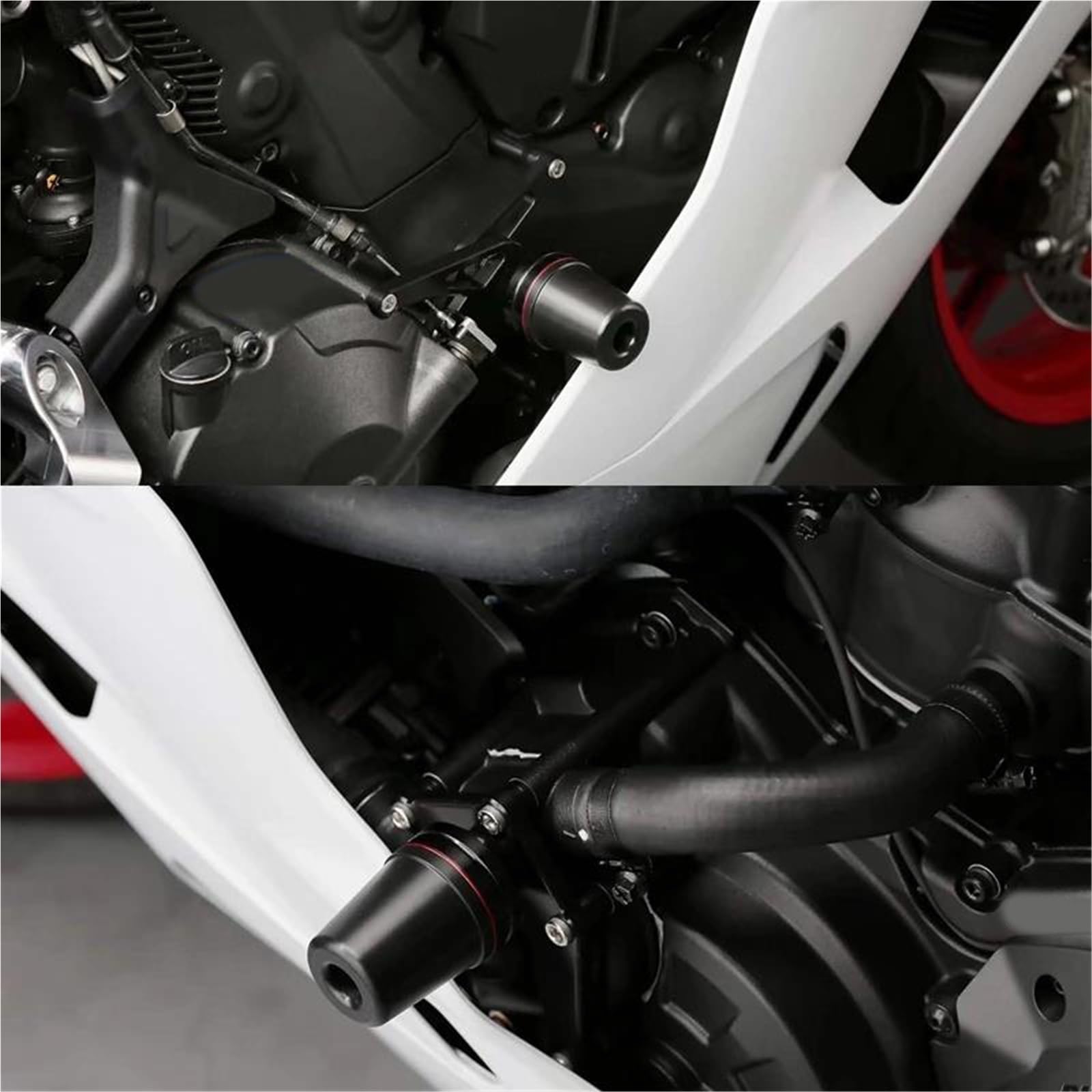 WOODEY Protezione Antiurto Slider del Telaio Carenatura Protezione Antiurto per D&ucati Supersport 950 Protezione Anticaduta per Moto