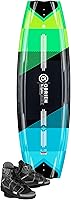O'Brien System Wakeboard 135cm with Clutch Bindings - Beginner Wakeboard for Stable, Easy Riding