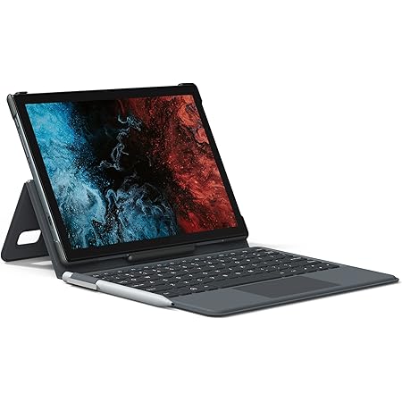 VASTKING KingPad K10 Pro 10.1" オクタコアタブレット, 4GB RAM, 64GB ストレージ, Android 10, 1920*1200 フル HD タブレット、3点セット キーボードとスタイラスペン付属, 60Hz リフレッシュレート, 13MP リアカメラ, 5G WiFi, 2.4GWIFI,GPS (グレー)