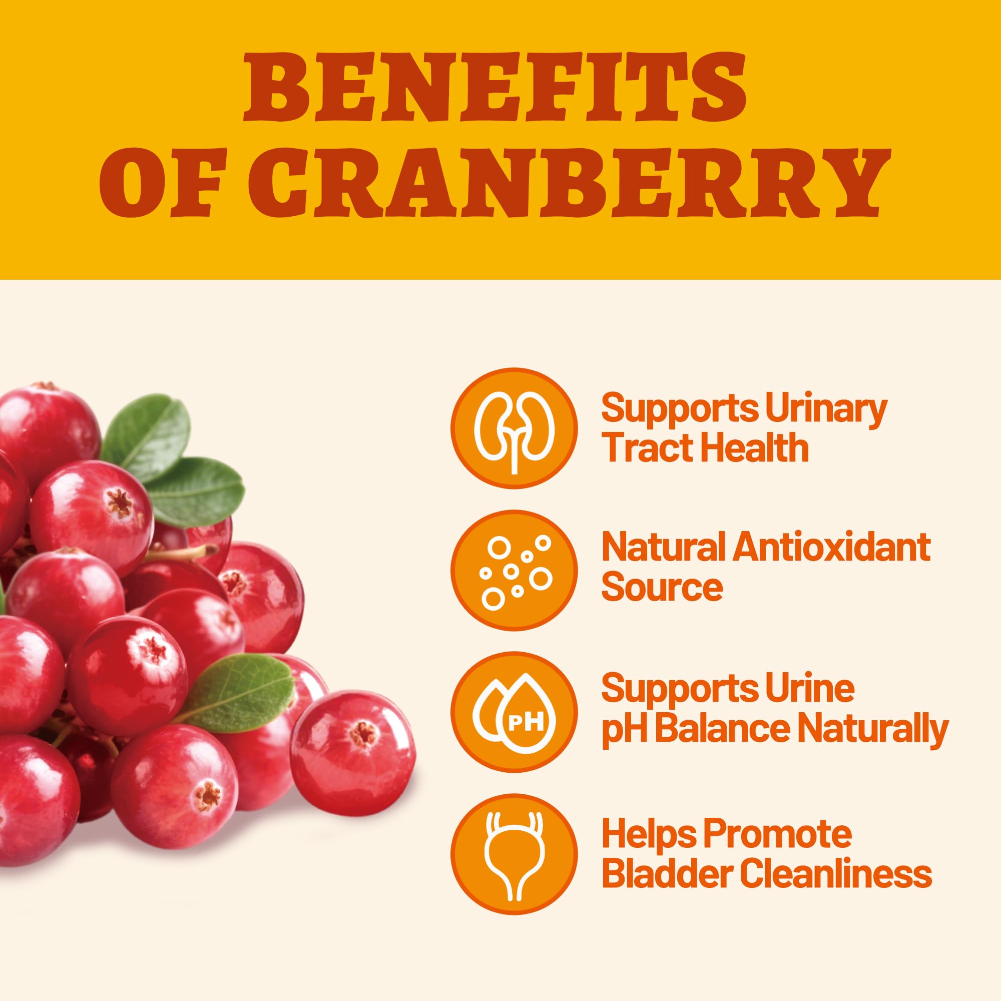 Cranberry Supplement for Dogs with D-Mannose, Chicken 330 Bites — Amazon image 2