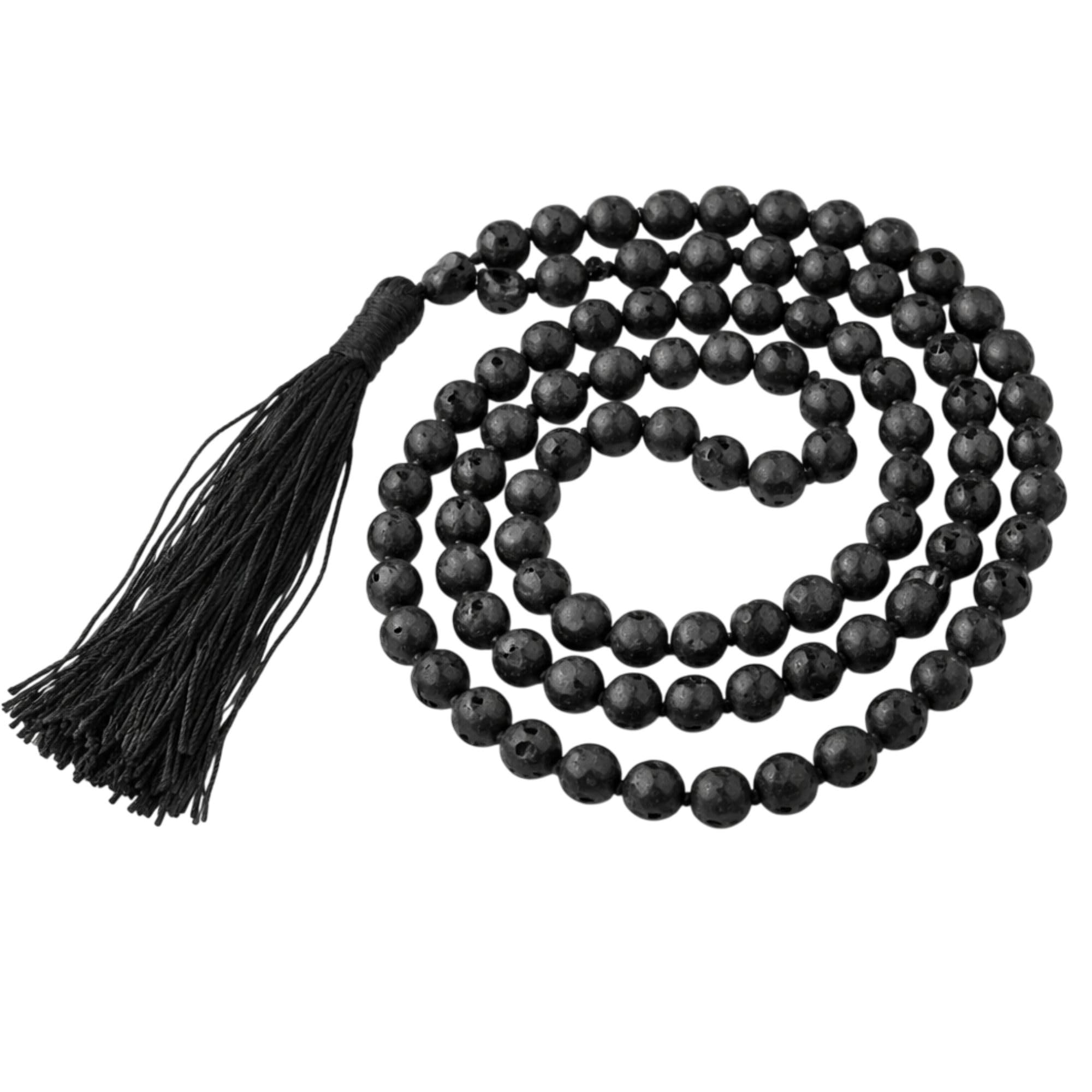 Natural Stone Mala (108+1 Bead With Tassel) Size:- 8 MM, Gemstone for Vastu Healing Mediation Reiki & Pooja, For men and women-image-22