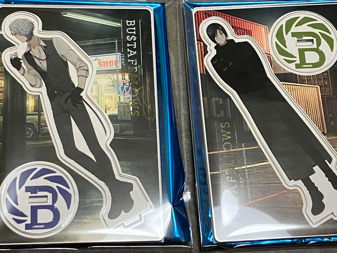 bustafellows バスタフェ　カフェ　アクスタ　モズ BUSTAFELLOWS アクリルスタンド シュウ 1点 BUSTAFELLOWS バスタ