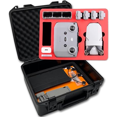 FPVtosky Mavic Mini Carrying Case Waterproof Hard Case [CASE ONLY]