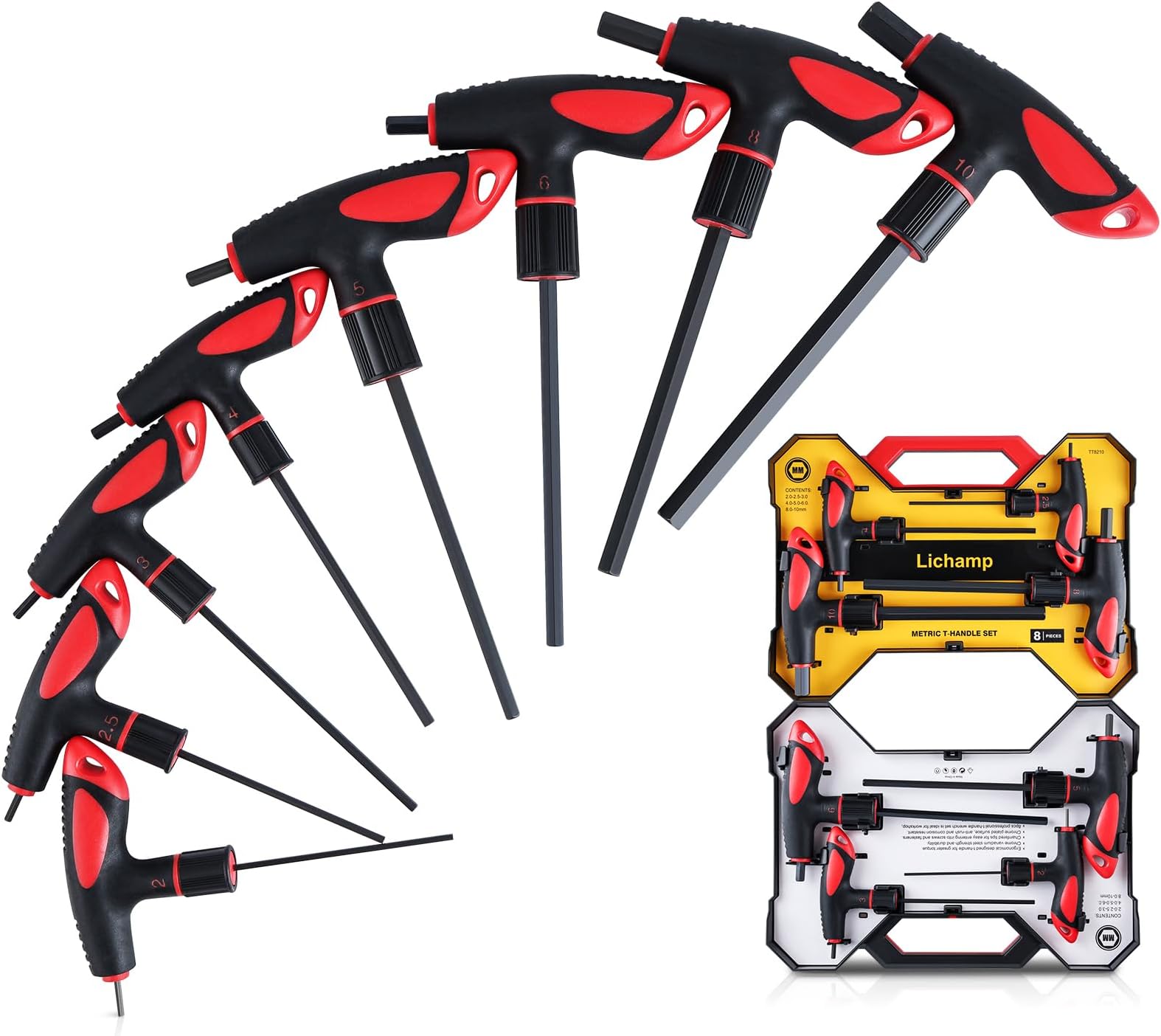 COOLWHEEL Bike Hex Allen Key Wrench Set 4/5/6mm Bicycle T