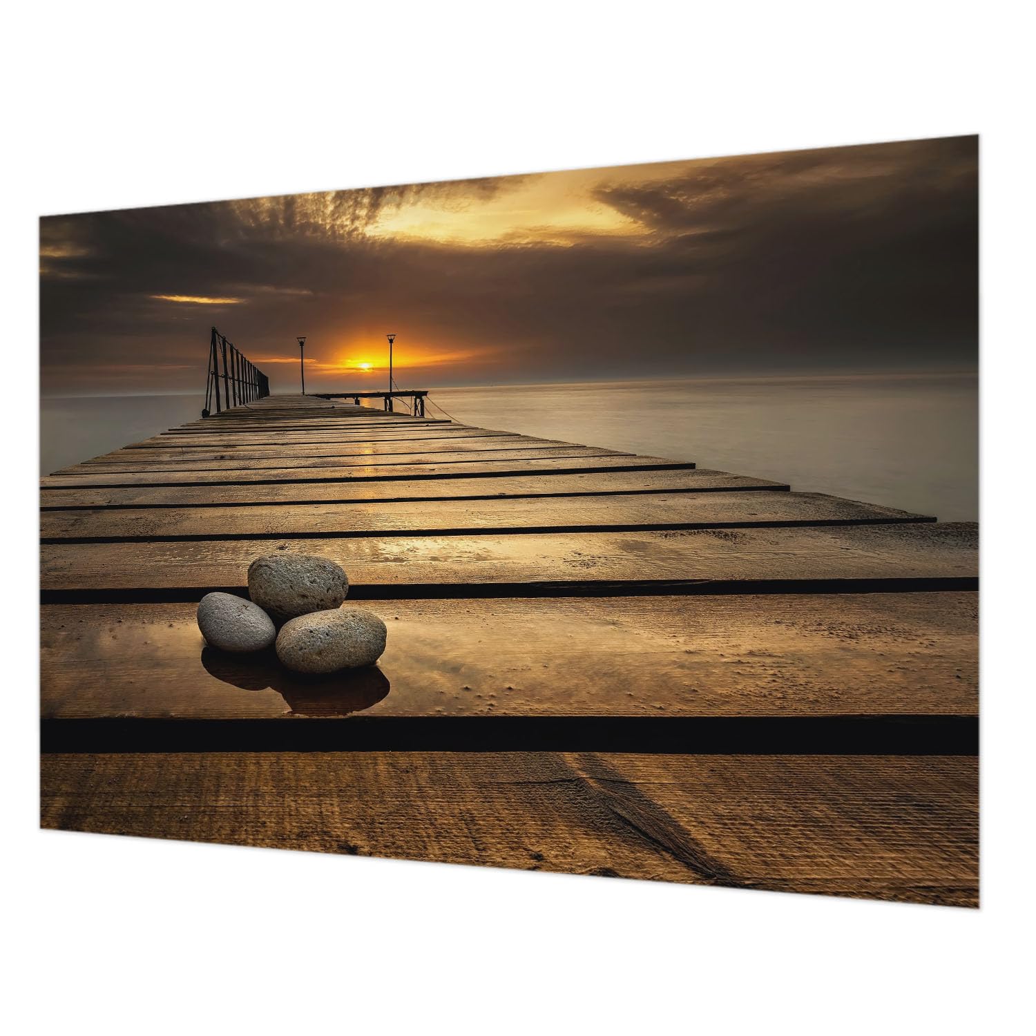 Papier peint mural salon Tulup 208x146 cm pour rénover facilement un mur abîmé avec colle
