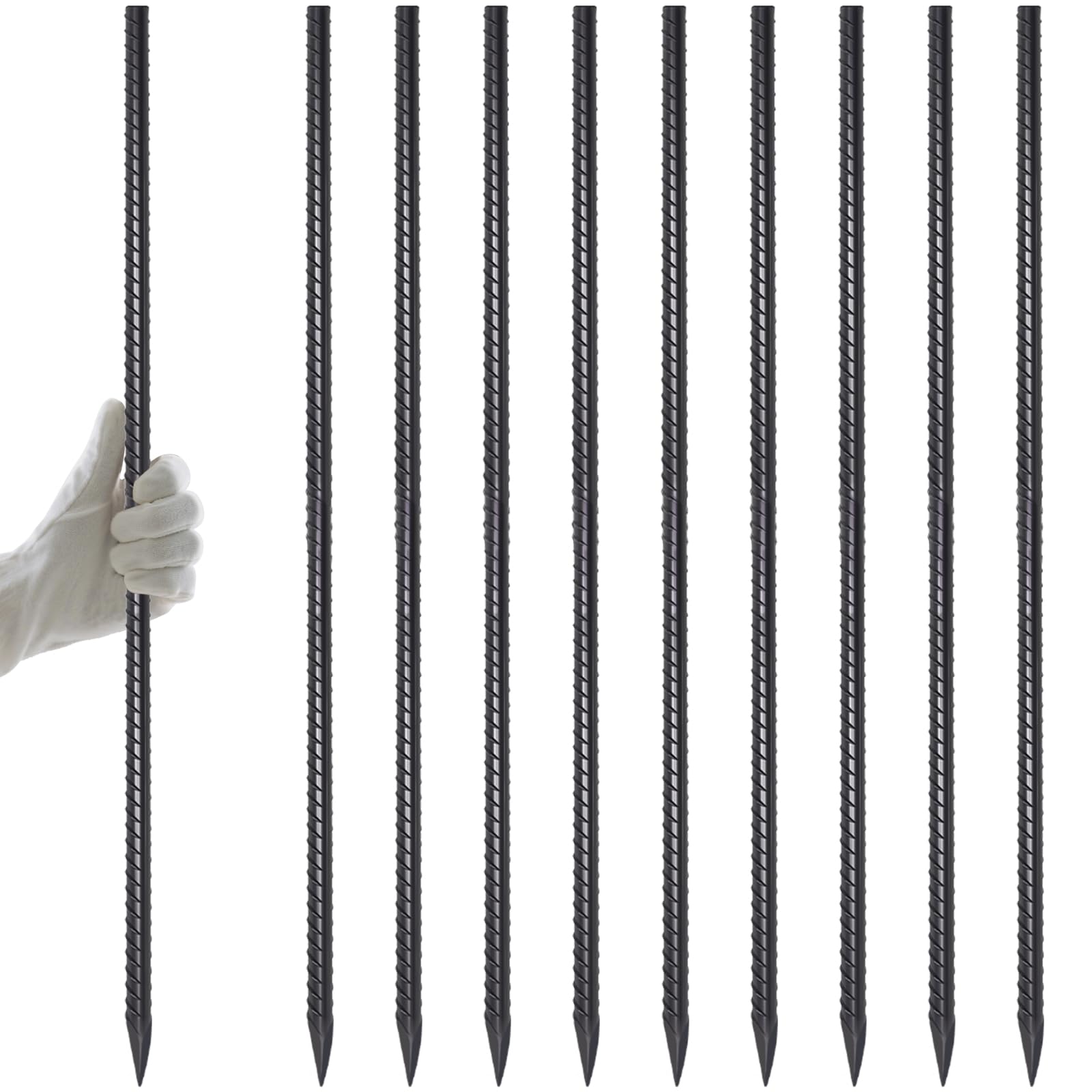 AAGUT 40-Inch Rebar Stakes
