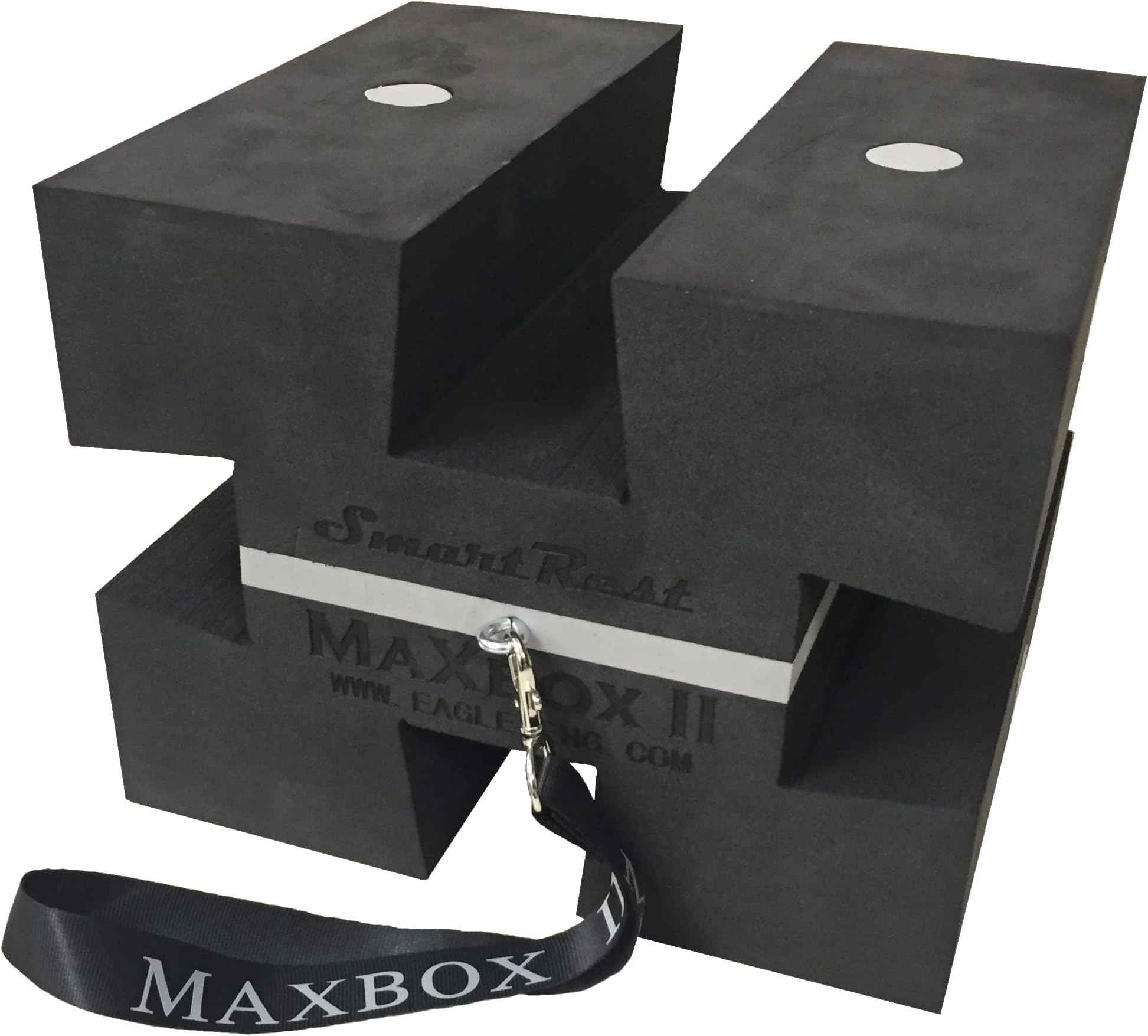 SmartRest MaxBox II - Two different sized cut out hold most rifles, Rotate to change between the shooting heights