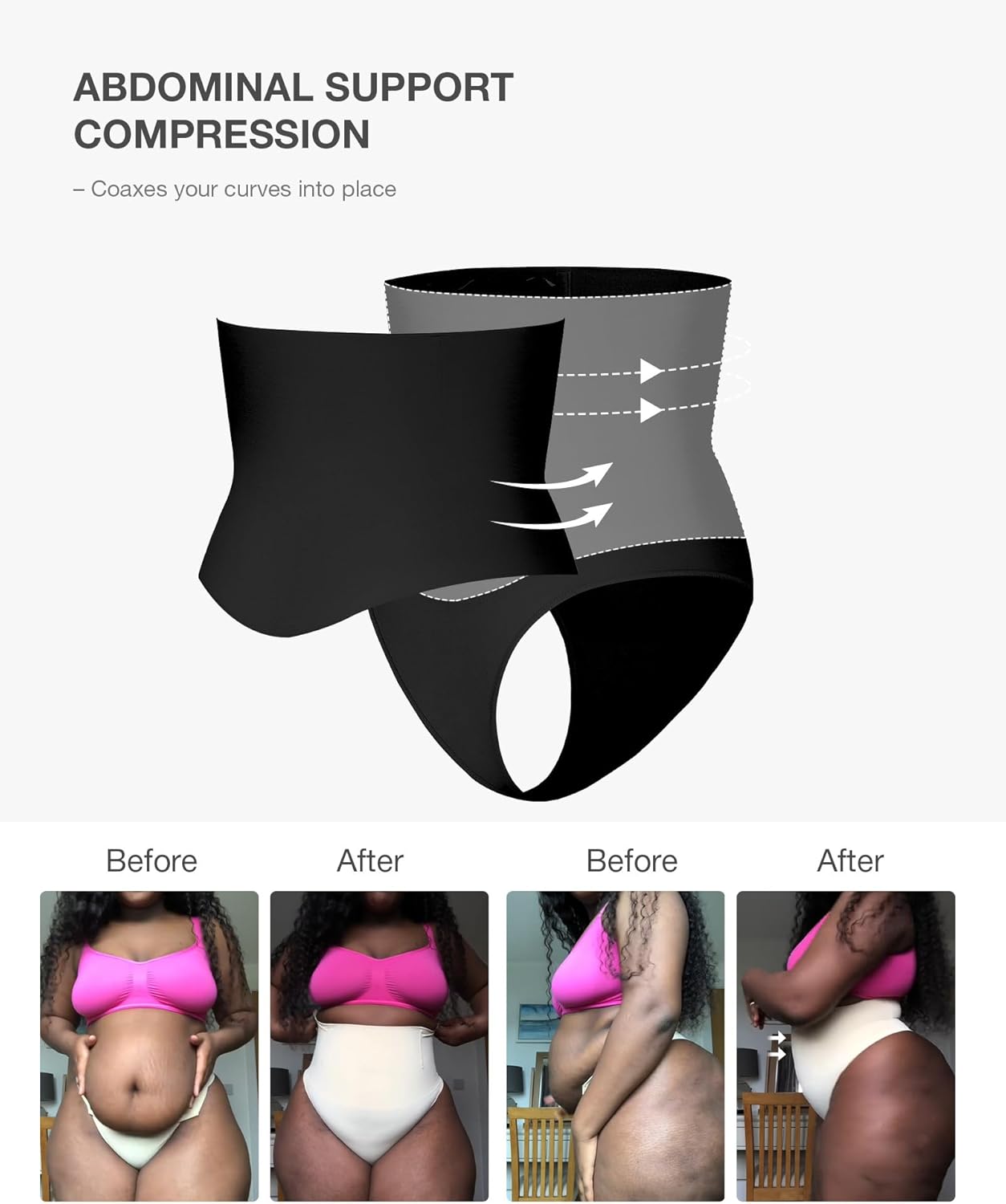 Lover-Beauty Tummy Control Thongs Mid Waist Shapewear for Women Seamless faja body shaper Low Belly Control Panties Underwear - Image 5