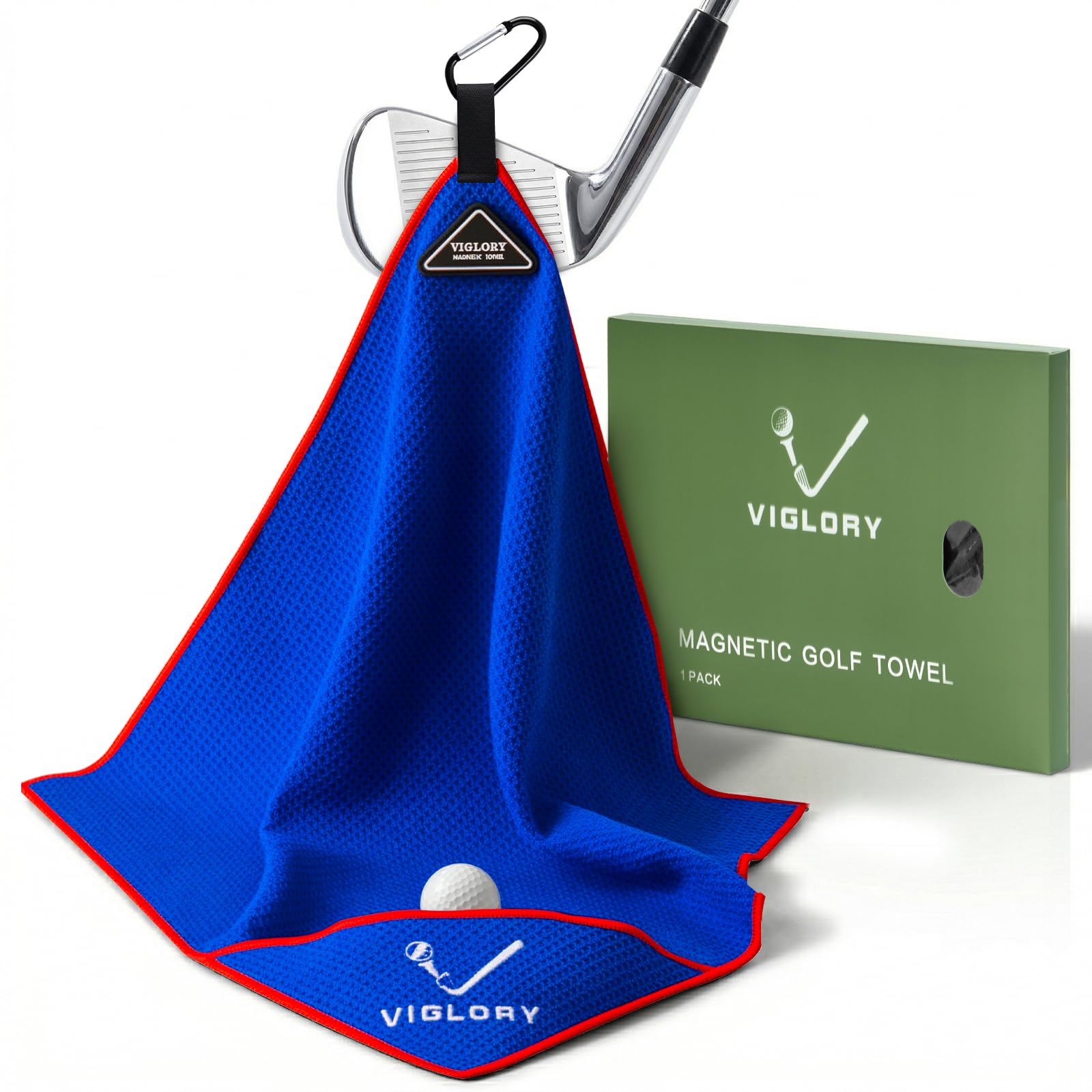 Amazon.co.jp: VIGLORY 磁気ゴルフタオル 18インチ x 18インチ