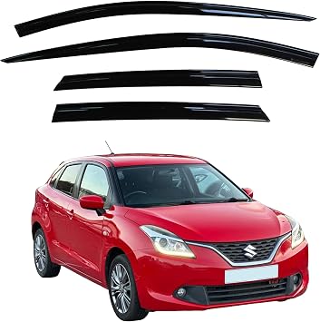 AUTO CLOVER Wind Deflectors Set for Suzuki Baleno 2015+ 4 pieces